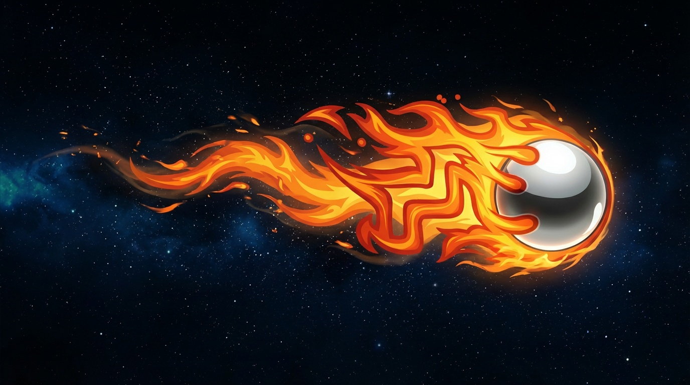 Mazers - flaming ball